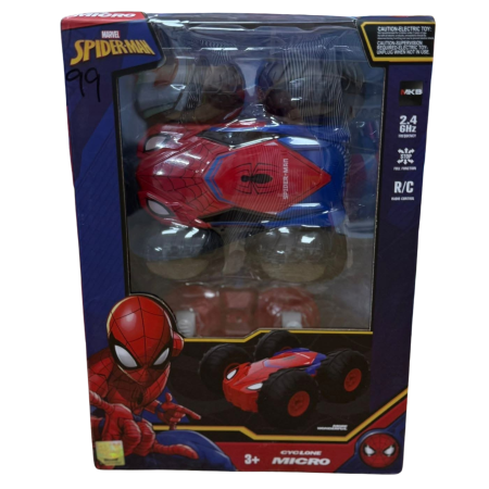 سيارة سبايدرمان مع تحكم عن بعد